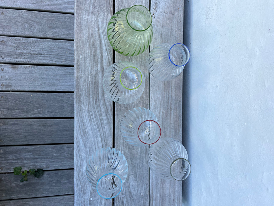 Blå 21 cm